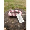 Taštička toaletní  Woven bílo - červená