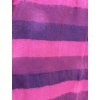 Deka z jačí vlny velká pruhovaná růžová