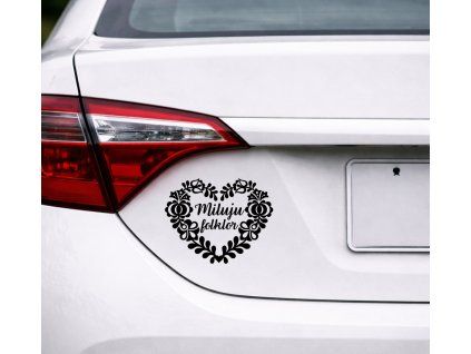 Samolepka na auto