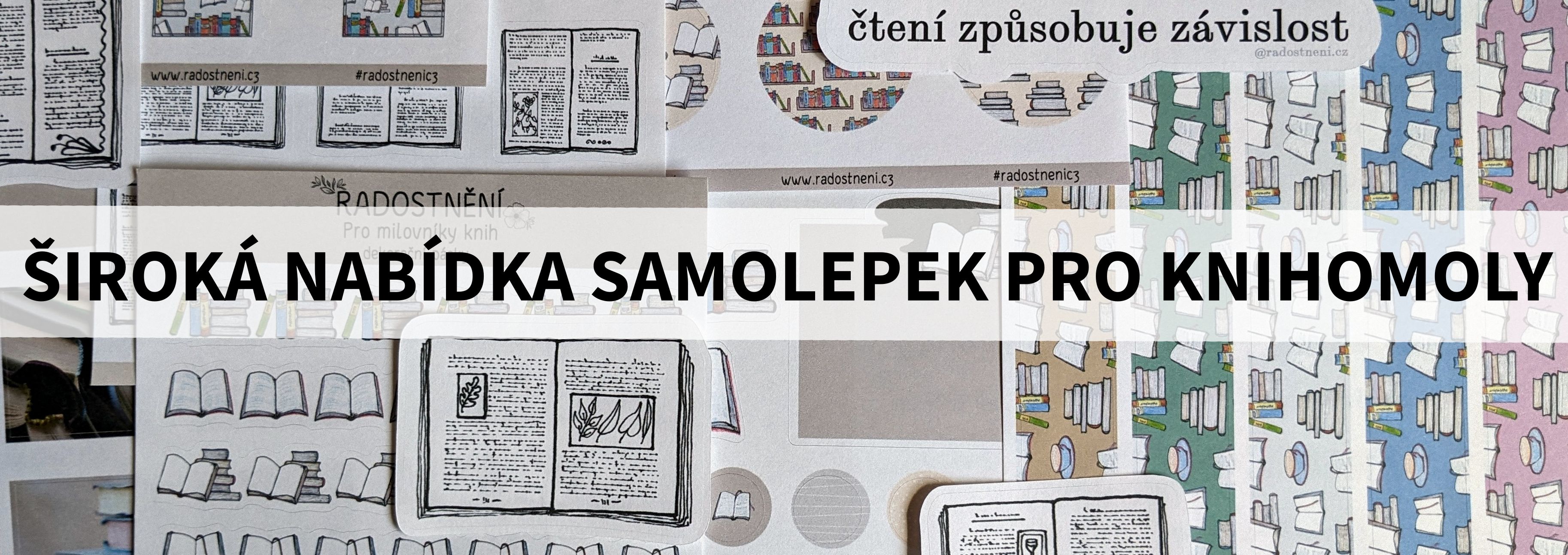 KNIHOMOLSKÉ SAMOLEPKY