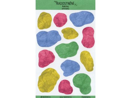 Samolepky • Bubliny