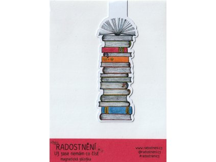 Magnetická záložka - Už zase nemám co číst