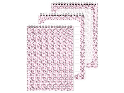 mockup ruzove vetvicky krouzkovy blok
