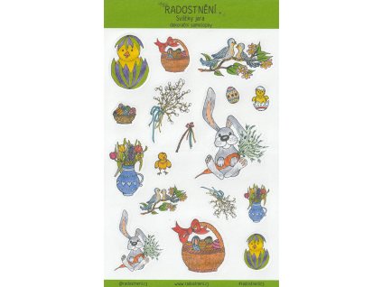 Samolepky • Svátky jara