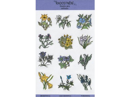 Samolepky • Kouzlo jara