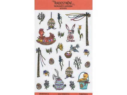 Samolepky • Velikonoční pomlázka