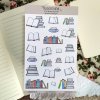 Samolepková sada - Pro milovníky knih (lesklý samolepicí papír)