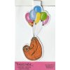 Magnetická záložka - Lenochod s balonky