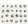 Sada třpytivých samolepek - Sněží, sněží