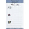 Samolepkový čtenářský deník • Přečteno