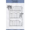 Samolepkový čtenářský deník • Prázdná knihovna nebo poličky