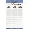 Samolepkový čtenářský deník • Knižní novinky