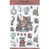 Samolepky • Magická knihovna profesorky Sovové