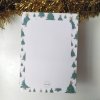Poznámkový blok s ručně malovaným motivem - Vánoce 2021  Barevný potisk, papír 80g/m2