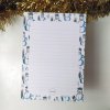 Poznámkový blok s ručně malovaným motivem - Vánoce 2021  Barevný potisk, papír 80g/m2