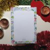Vánoční poznámkový blok  Barevný potisk, papír 80g/m2