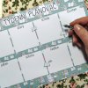 Týdenní plánovač - Pro milovníky knih  Barevný potisk, papír 80g/m2
