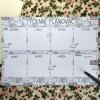 Týdenní plánovač - Pro milovníky knih  Barevný potisk, papír 80g/m2