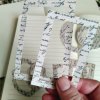 Papírové výseky - Rámečky s motivem dopisu  Barevný potisk, karton 200 g/m2