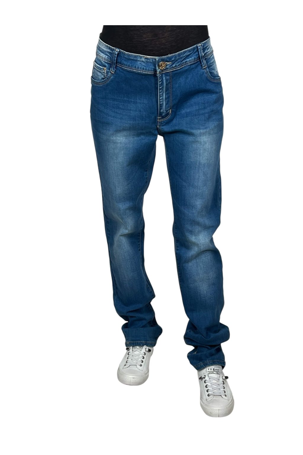 Dámské modré džíny 11