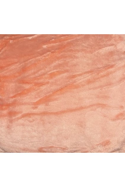 Mikroplyšové broskyňové prestieradlo Perfect 180×200 +25 cm
