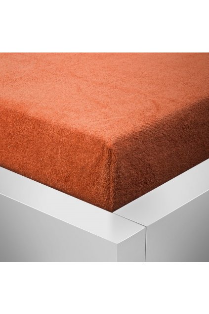 Froté medené prestieradlo David na dvojlôžko 140×200 cm