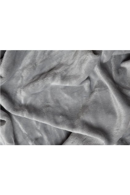 Prostěradlo mikroplyš Perfect - světle šedá 90x200 +25cm