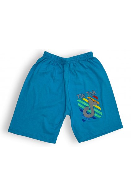 Chlapecké modré kraťasy Tiktok