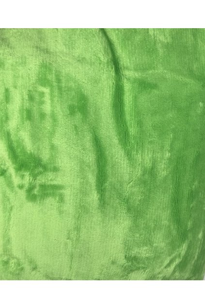 Mikroplyšové zelené prostěradlo Perfect 180×200 +25 cm