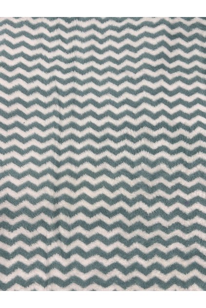 Mikroflanelová modrá deka 70x140cm