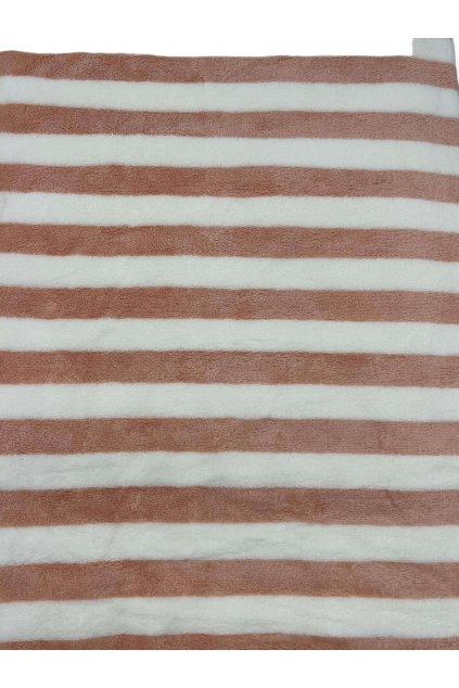 Mikroflanelová růžová deka 70x140cm