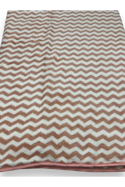 Mikroflanelová růžová deka 70x140cm 01