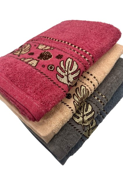 Viacfarebná froté osuška GANA 70×140 cm