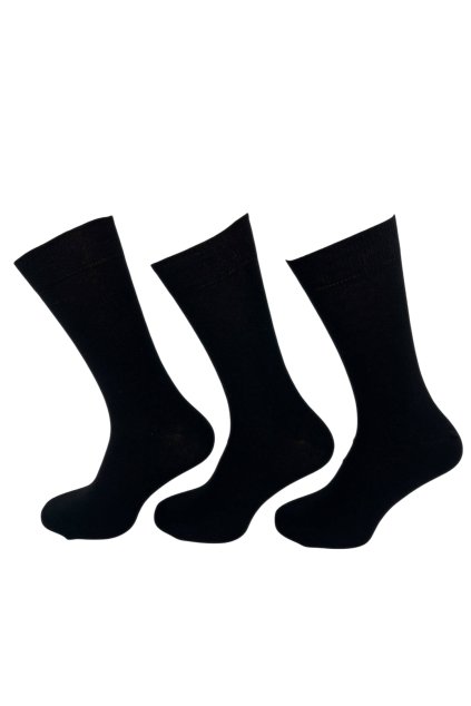 Dámské šedé bavlněné ponožky 5 parů