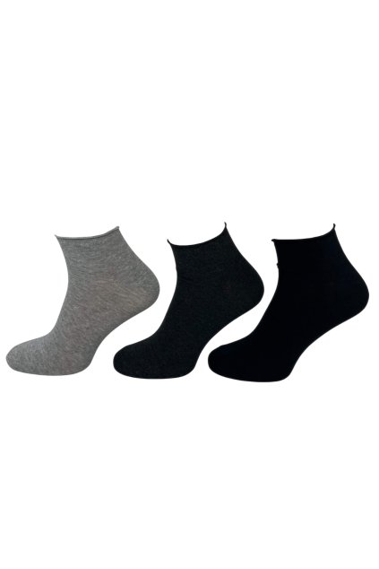 Pánské kotníkové ponožky 6 párů vícebarevné