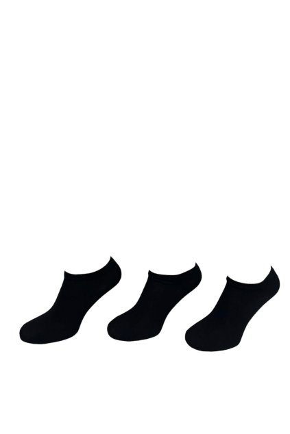 Dámské černé kotníkové ponožky 6 párů
