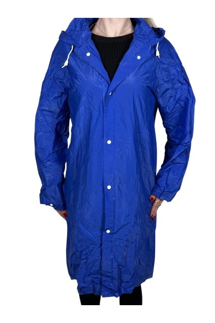 Dámská modrá pláštěnka