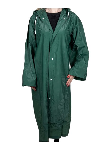 Dámská zelená pláštěnka