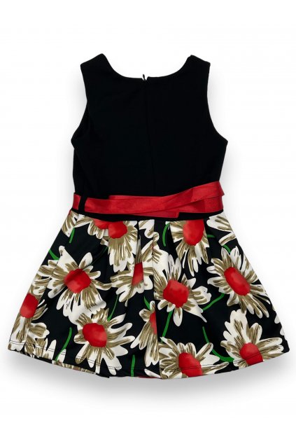 Dívčí černé šaty