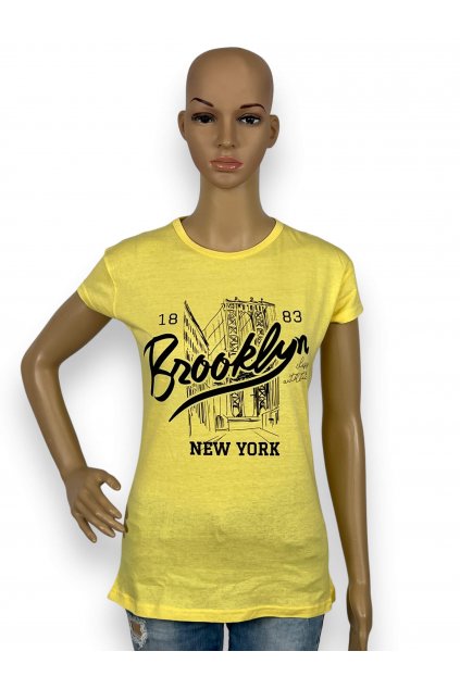 Dámské tričko s krátkým rukávem BROOKLYN