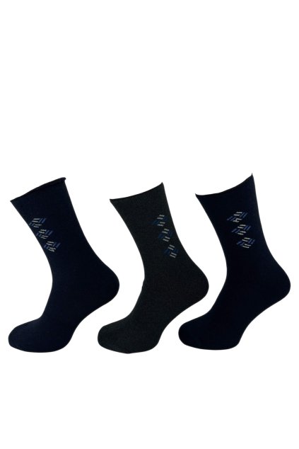 Pánské vysoké termo ponožky 3 páry 01