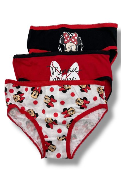 Dívčí kalhotky Minnie Mouse 3x kusy