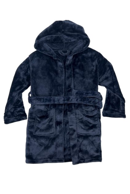 Dívčí modré župan 01