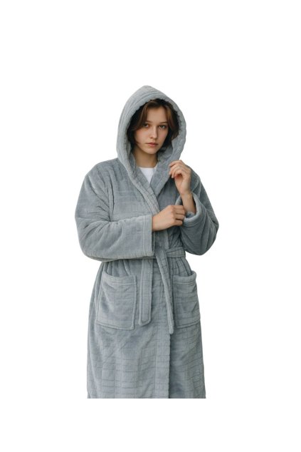 Dievčenský tyrkysový župan 01