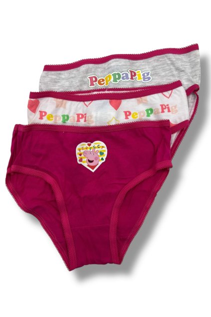 Dívčí kalhotky Peppa Pig 3x kusy