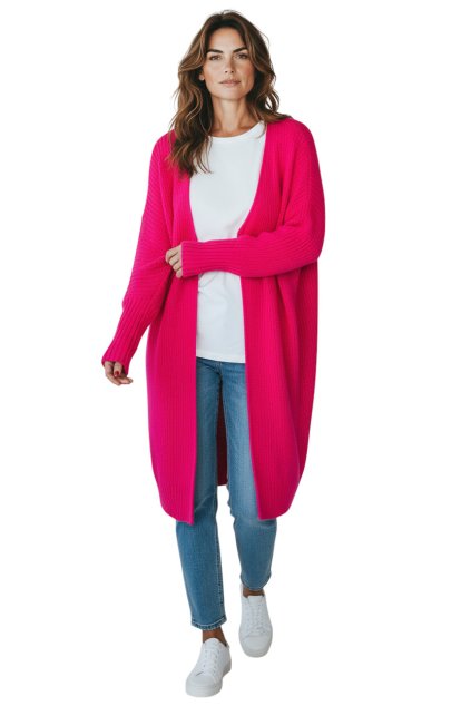 Dámský růžový cardigan LAURA
