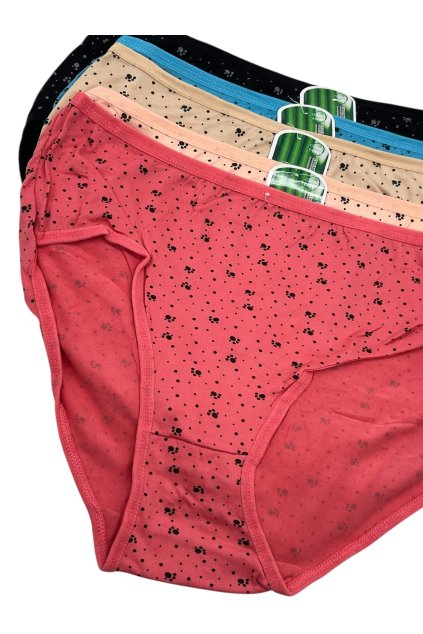 Dámské kalhotky 3x kusy vícebarevné 03