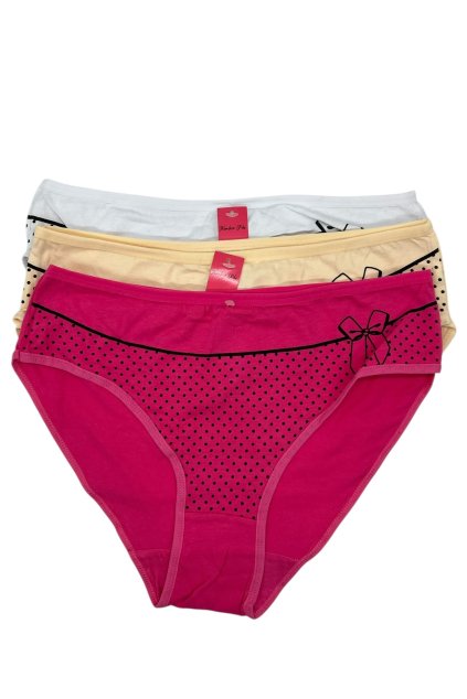 Dámske nohavičky MIX farieb 3× kusy 25