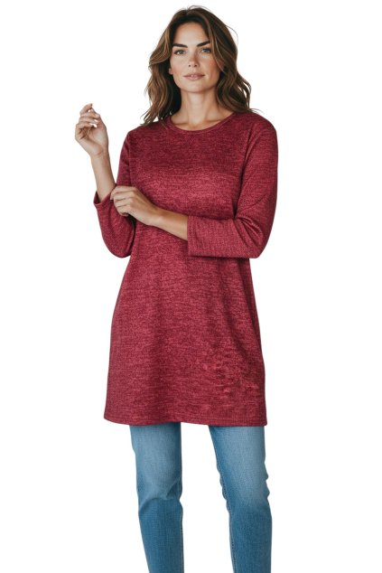 Dámská nadměrná halenka s dlouhým rukávem GITA