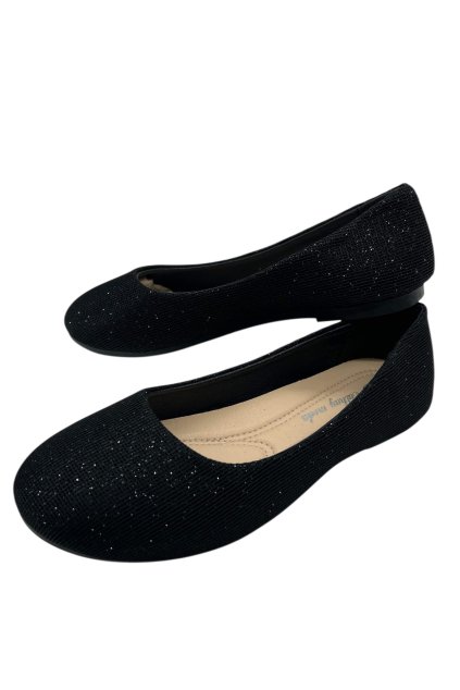 Dívčí černé baleríny 01